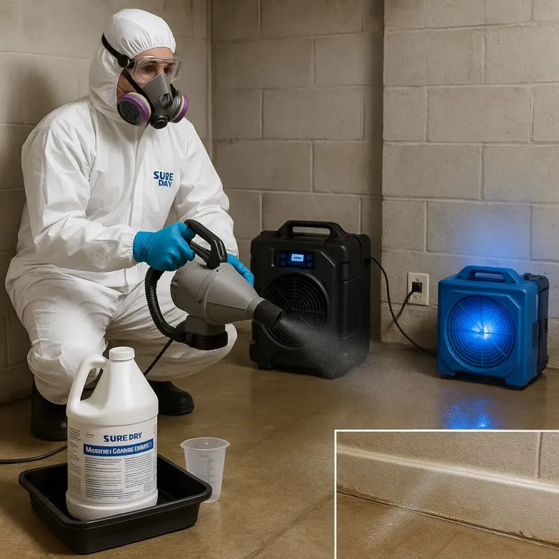 Sanitization and Odor Removal process in Prospect Park, NJ